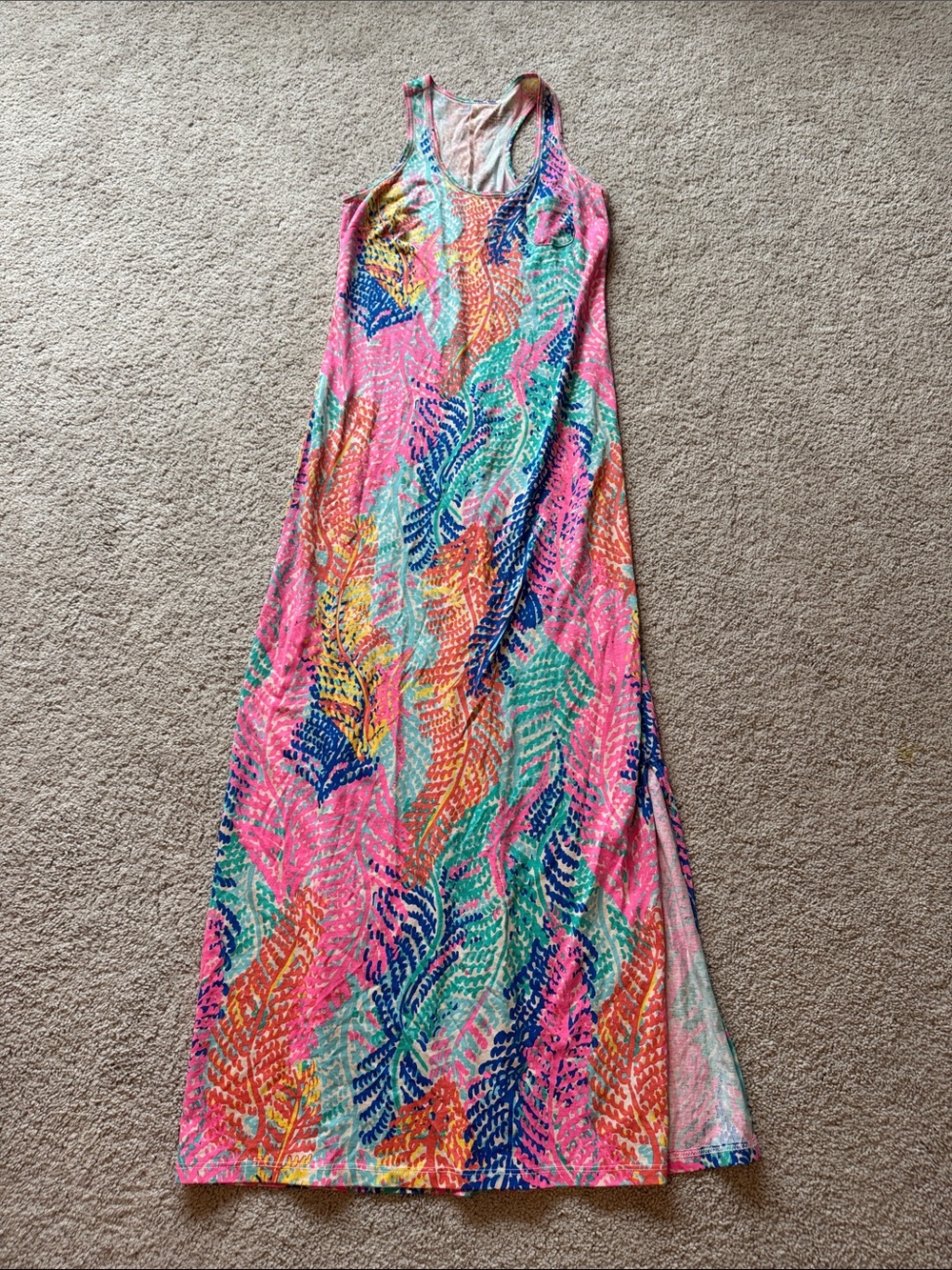 Lilly Pulitzer Multi-Color Printed Tank One-Piece Jumpsuit